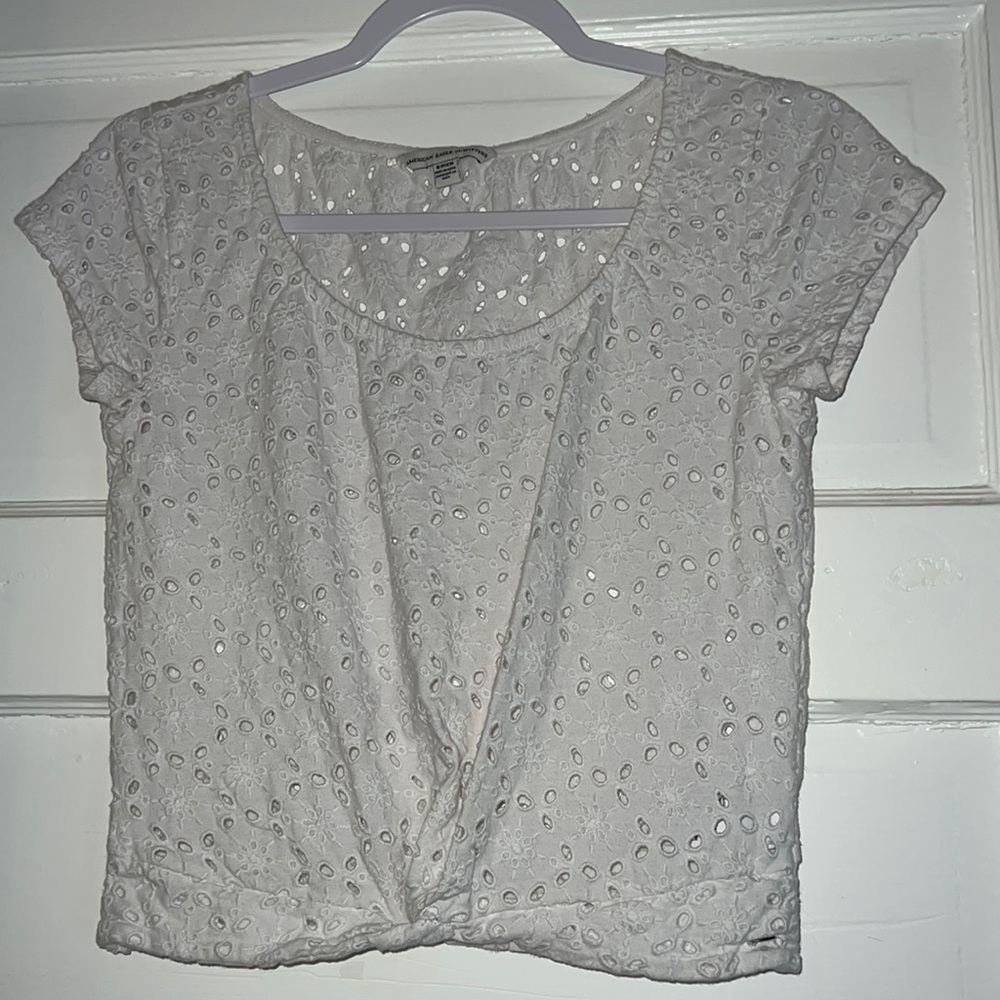 White American Eagle shirt